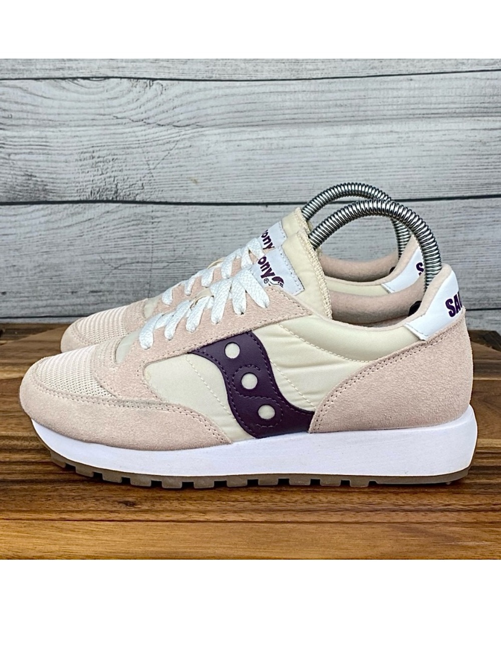 Saucony Jazz Original Vintage Pink Wine Retro Sneaker S60368-163 Womens Size 6.5